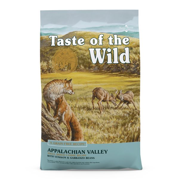 Taste of the Wild Appalachian Valley Small Breed Dry Dog Food with Venison & Garbanzo Beans bag