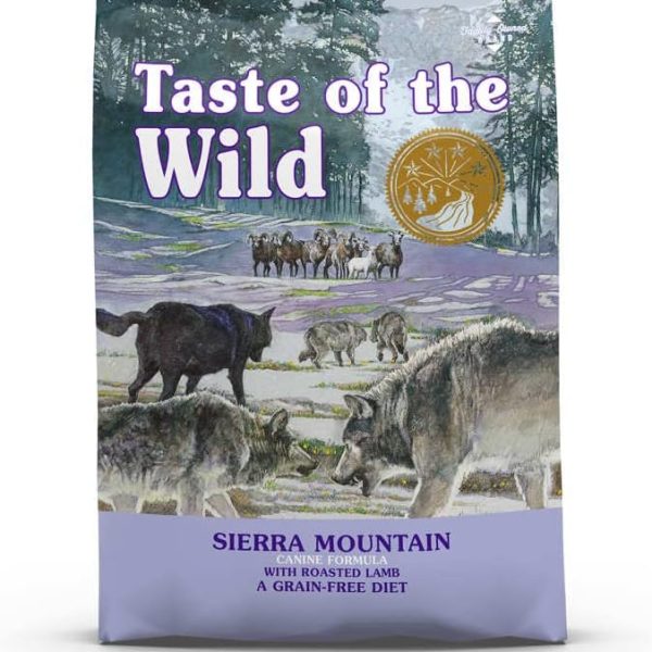 aste of the Wild Sierra Mountain Dog Food with Roasted Lamb 2kg
