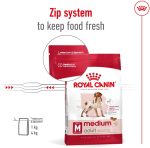 Royal Canin Medium Adult Dry Dog Food – Tailored nutrition for medium breed adult dogs, supporting immunity, digestion, and skin and coat health.