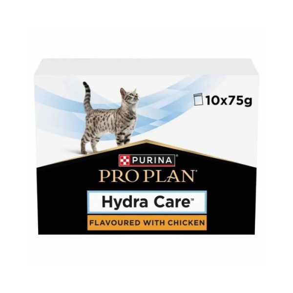 Purina Pro Plan Hydra Care Wet Cat Food with Chicken 10 x 75 gr