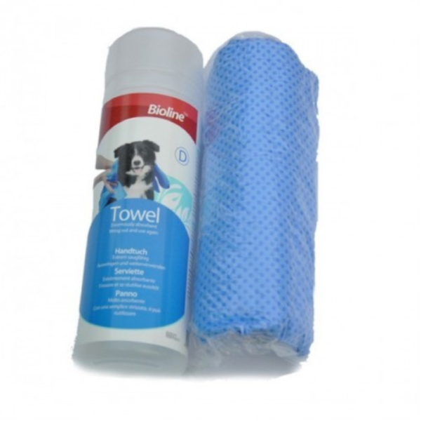 Bioline PVA Pet Bath Towel – 66 x 43cm, Reusable & Super Absorbent