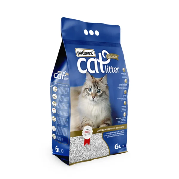 Patimax Ultra Clumping Cat Litter Soap Scent 6 L
