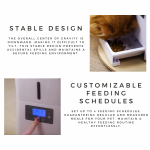 Aclium Automatic Pet Feeder – Airtight, Programmable, for Cats & Dogs