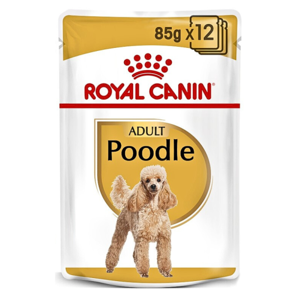 Royal Canin Breed Health Nutrition Poodle Adult (WET Dog FOOD - Pouches) - 85G