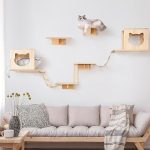 Pawzee Wooden Cat Wall Shelves P2 – cat house, cat condo, climbing shelves for indoor cats