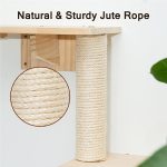 The Pawzee Wooden Cat Wall Shelves are a stylish