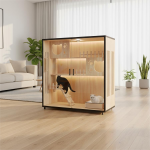 Pawzee Wooden Cat Villa 5 (H-120cm L-120cm W-60cm)