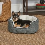 QuietTime Deluxe Evergreen Tulip Bed Small for cats and dogs