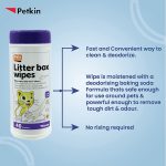 Petkin Litter Box Wipes