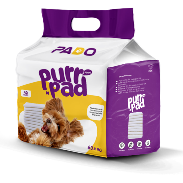 Pado Pet Pad Advanced Layer Protection 60x90cm, 40 Count