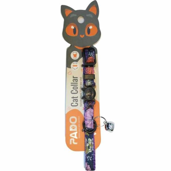 Pado Cat Collar 71 adjustable 10mm x 18-28cm with bell and quick-release buckle