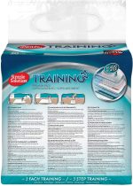 Simple Solution Premium Dog and Puppy Training Pads – Pack of 30, 23x24 inches, 6-layer absorbent pads for effective house training.