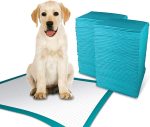 Simple Solution Premium Dog and Puppy Training Pads – Pack of 30, 23x24 inches, 6-layer absorbent pads for effective house training.