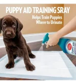 Simple Solution Puppy Training Aid 500ml bottle for effective potty training.