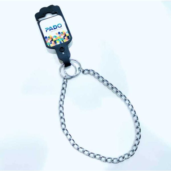 Pado Choke Chain Collar 2.5mm x 50cm for dogs, durable and safe