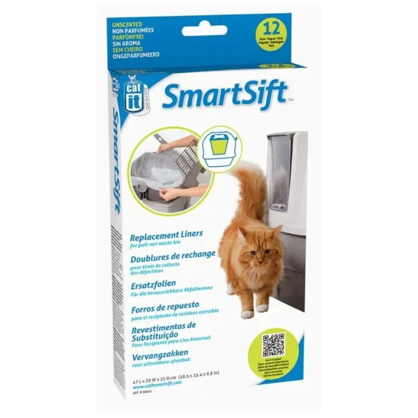 Catit SmartSift Replacement Liners – 47x39x25cm Cat Pan Base