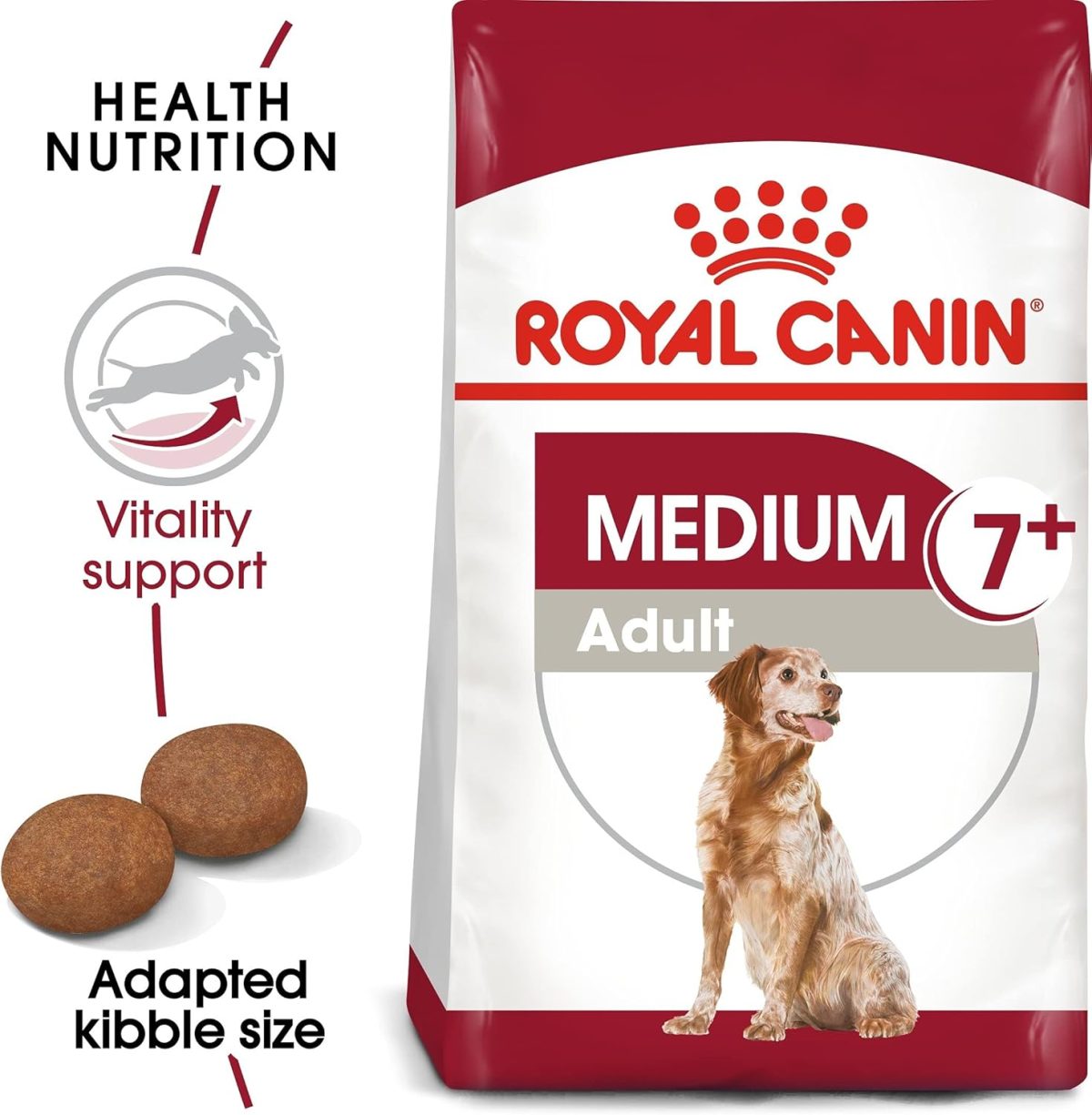 Royal Canin Medium Adult 7+ Dog Food 10kg