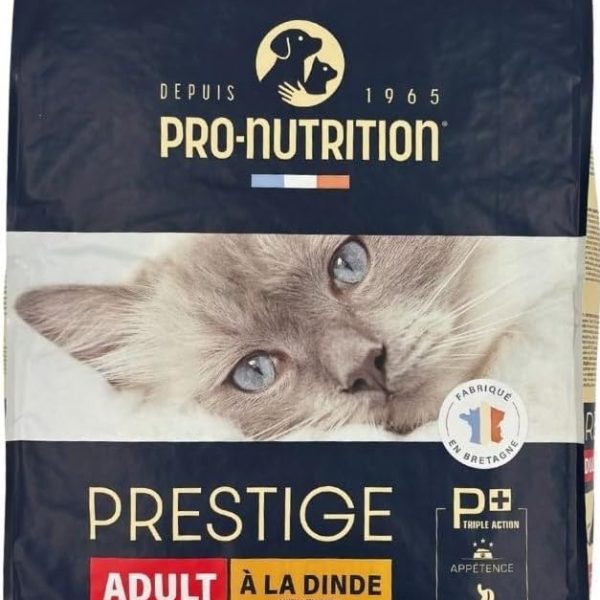 Pro Nutrition Prestige Cat Adult Turkey 10Kg – Balanced adult cat food