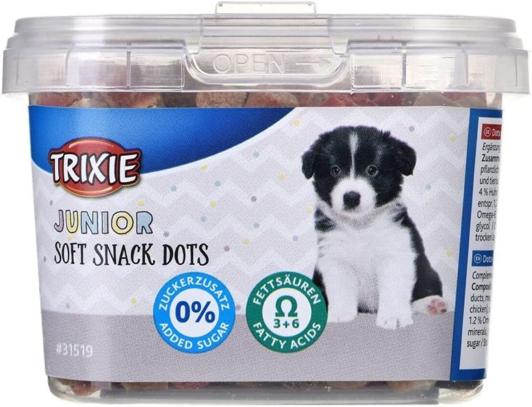 Trixie Junior Soft Snack Dots 140g – Tasty Training Treats for Puppies