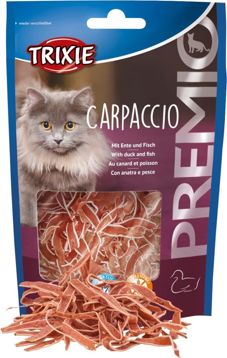 Trixie Premio Carpaccio with Duck and Fish Treats for Cats 20G