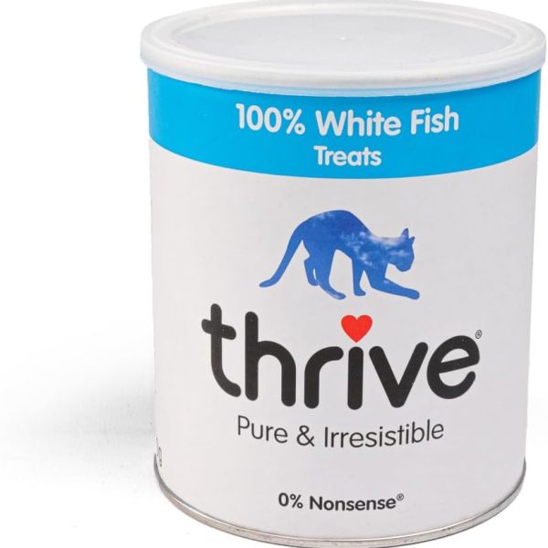 Thrive Cat Treats White Fish – 110g Tube