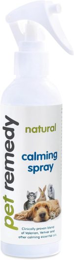 Pet Remedy Calming Spray 200 ml bottle for pet stress relief