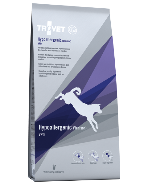 Trovet Hypoallergenic Venison Dog Dry Food – 3Kg