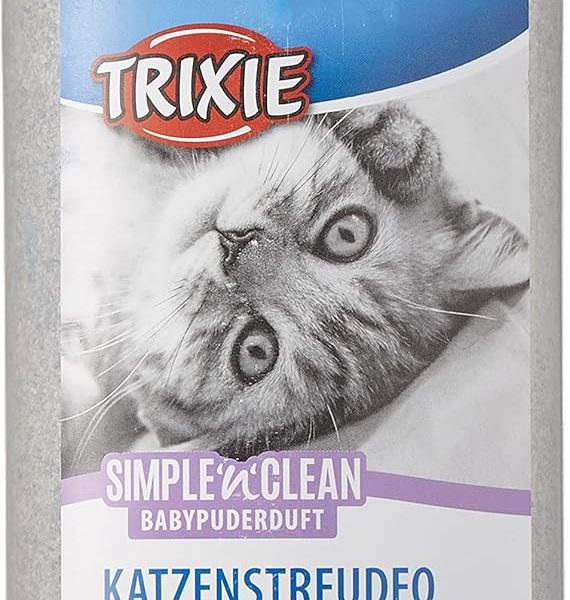 Trixie Fresh `n` Easy Baby Powder Cat Litter Deodorizer-Blue/750g
