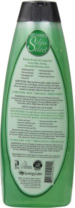 Synergy Labs Groomer's Salon Select Herbal Shampoo 544ml – Natural Relief for Dogs & Cats