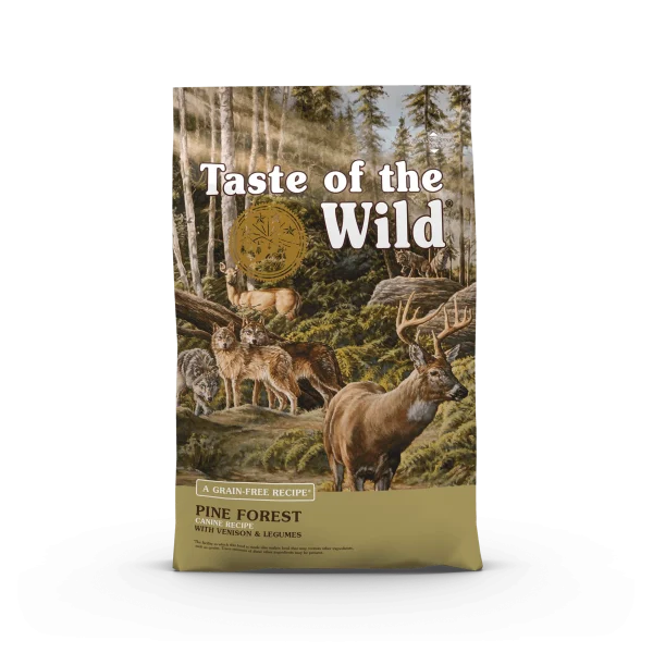 Taste of the Wild Pine Forest Canine Recipe Dog Food - Roasted Venison & Lamb