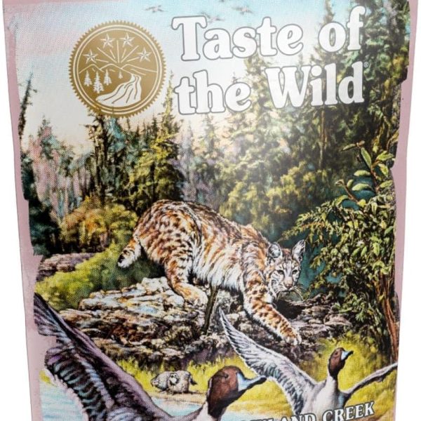 Taste of the Wild Lowland Creek Cat Pouch 85g – Chunks in Gravy