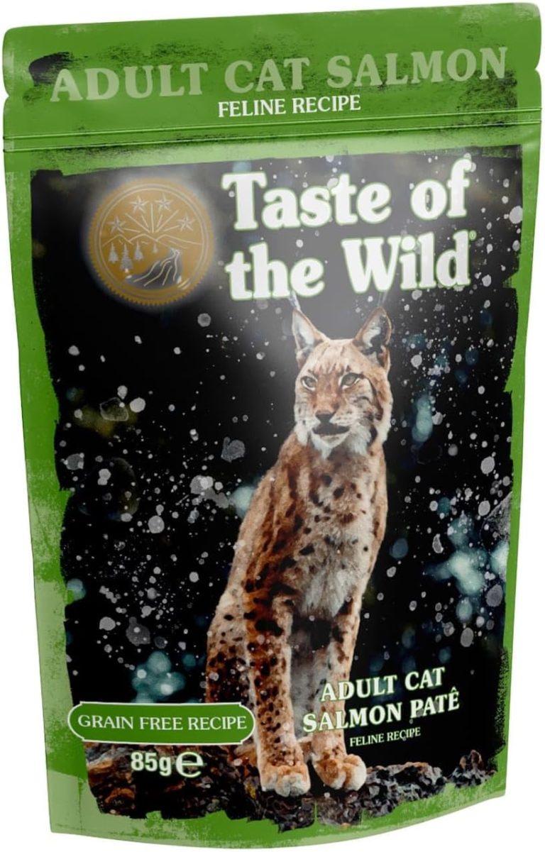 Taste of the Wild Adult Cat Salmon Paté 85g – Grain-Free Wet Food