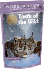 Taste of the Wild Sterilised Cat Paté 85g – Grain-Free Meal