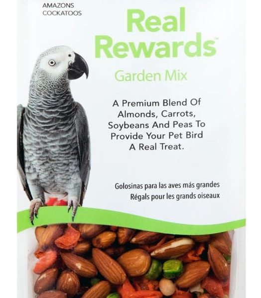 Real Reward Large Parrot Treats Garden Mix 170g