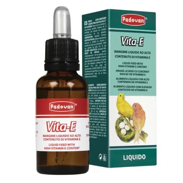Padovan Vita-E Liquid for Pets 30ml bottle