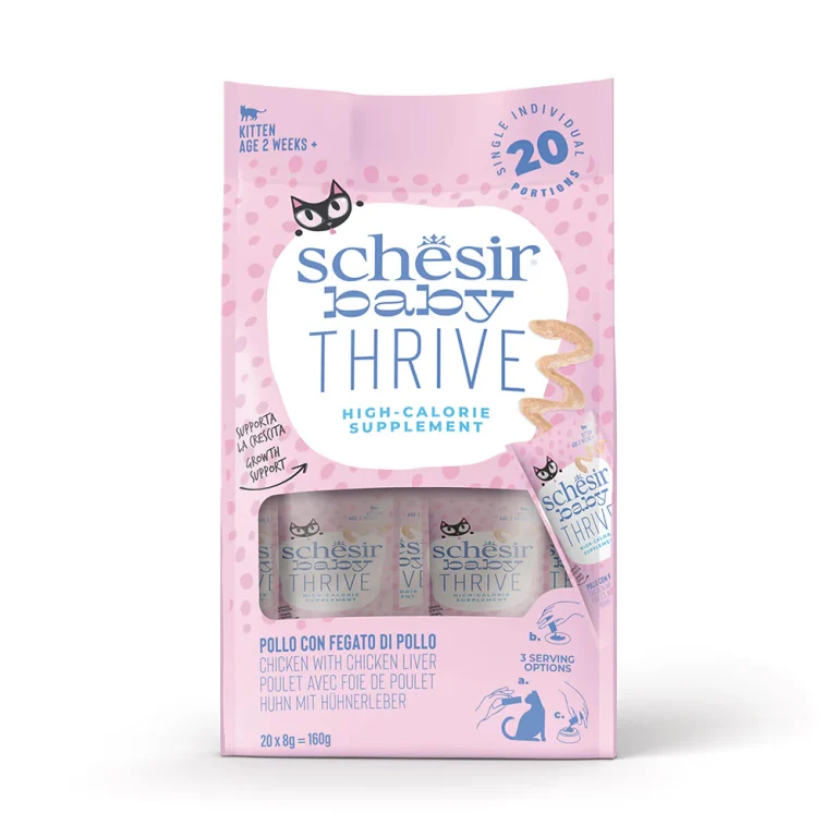 Schesir Baby Thrive Mousse Kitten Chicken Wet Food 160g