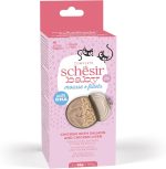 Schesir Baby Cat Can Multipack Mousse & Fillets - Chicken With Salmon & Chicken Liver 165g