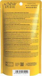Schesir Special Mousse Exigent Cat Food – Chicken with Duck Liver 70g, natural and grain-free mousse for picky cats.