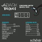 Schesir Velvet Mousse Cat Chicken With Quail Egg 80g