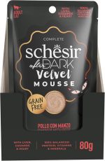 Schesir Velvet Mousse Cat Chicken With Beef 80g