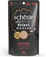 Schesir Velvet Mousse Cat Chicken With Beef 80g