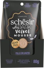 Schesir Velvet Mousse Cat Chicken With Duck 80g