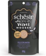 Schesir Velvet Mousse Cat Chicken With Duck 80g