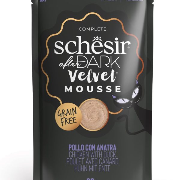 Schesir Velvet Mousse Cat Chicken With Duck 80g