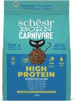 Schesir Born Carnivore Grain Free Dry Cat Food Herring & Salmon 1.25kg