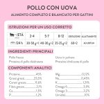 Schesir Born Carnivore Grain Free Kitten Dry Cat Food Chicken & Egg 1.25kg