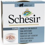 Schesir Cat Jelly Tuna with Cod 85g wet food can