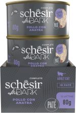 Schesir After Dark Patè For Cat Chicken With Duck 80g