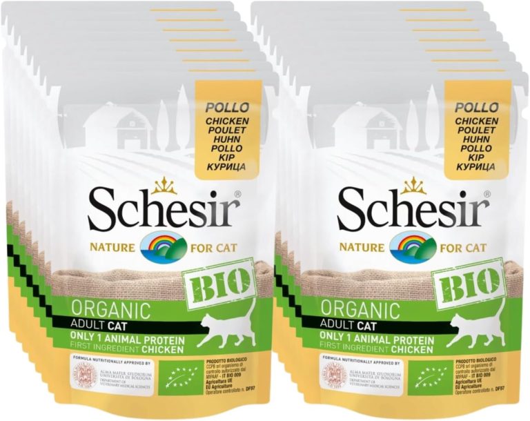 Schesir Bio Chicken Cat Food 85g organic certified