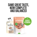 Schesir Wet Food with Tuna & Salmon in Jelly for Adult Cats 85 gr